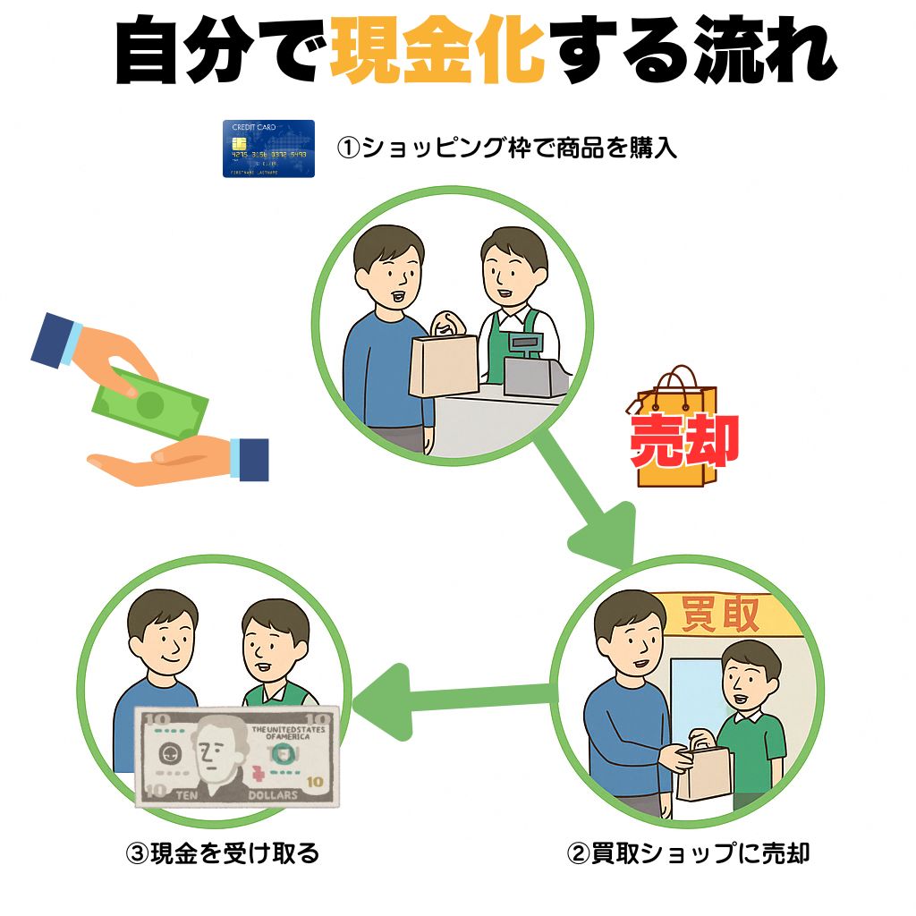 クレジットカードを自力で安全に現金化する方法