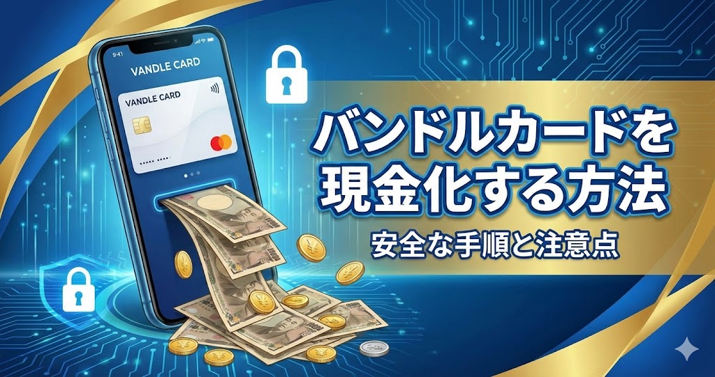 バンドルカードを現金化する方法｜安全な手順と注意点